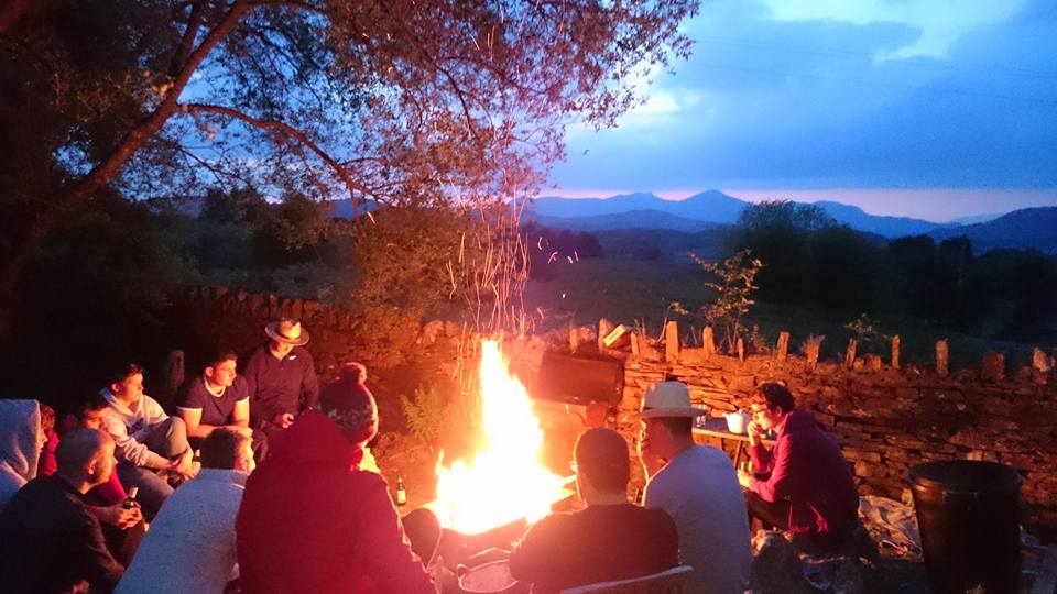 Lowick School Bunkhouse Fire Pit