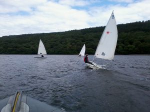 Sailing skills coaching on Coniston Water